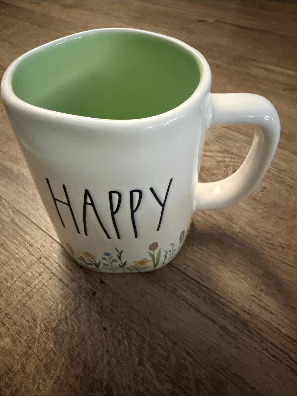 Rae Dunn HAPPY Coffee Mug